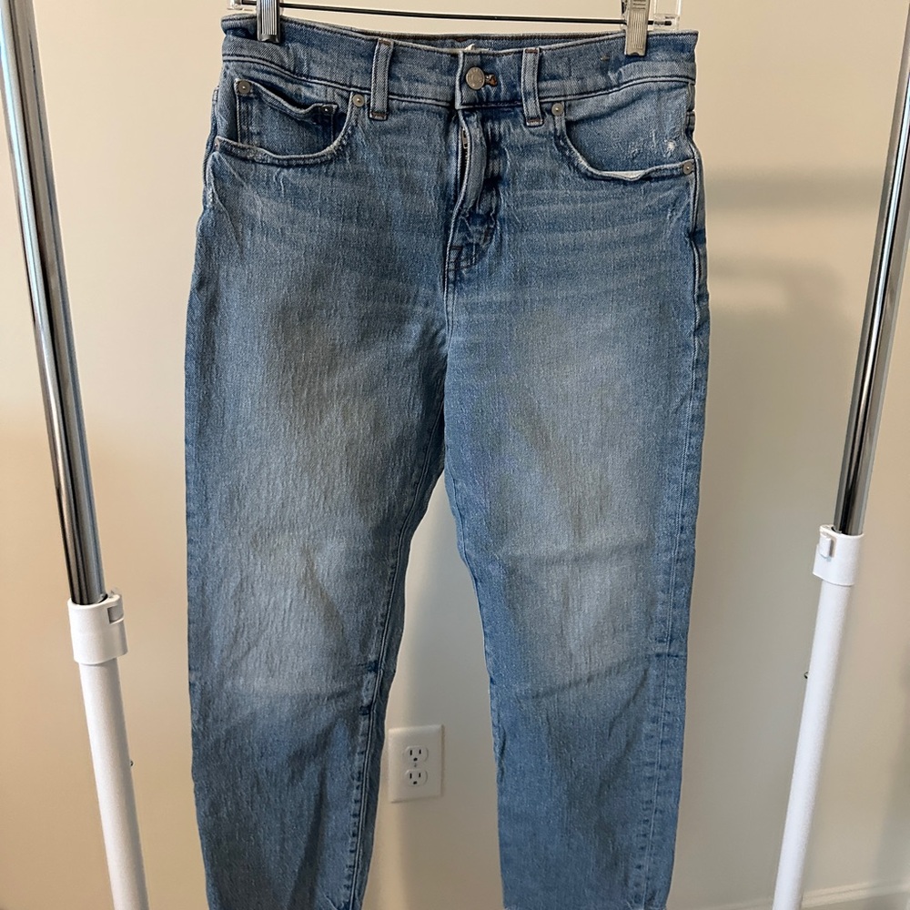 Madewell Light Blue Straight Leg Jeans
